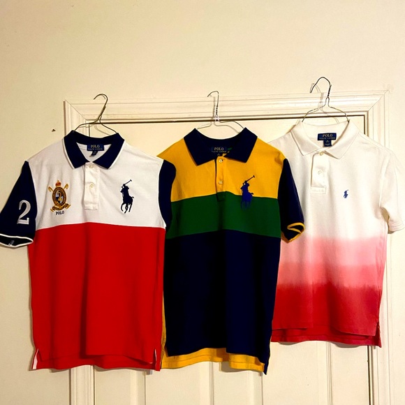Ralph Lauren Shirts. Lot of 3